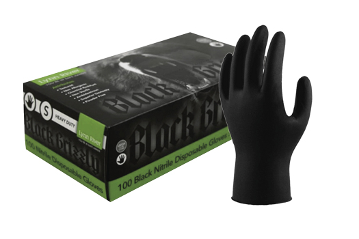 Black Grizzly Nitrile Gloves Pack