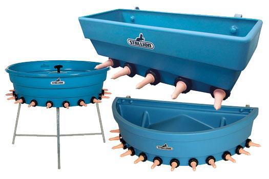 Stallion Non-Compartment Feeders