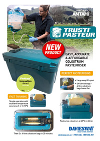 Trusti Pasteur Colostrum Pasteuriser Flyer