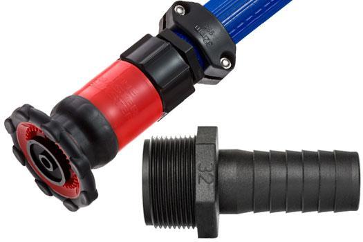 master blaster nozzles hose trails