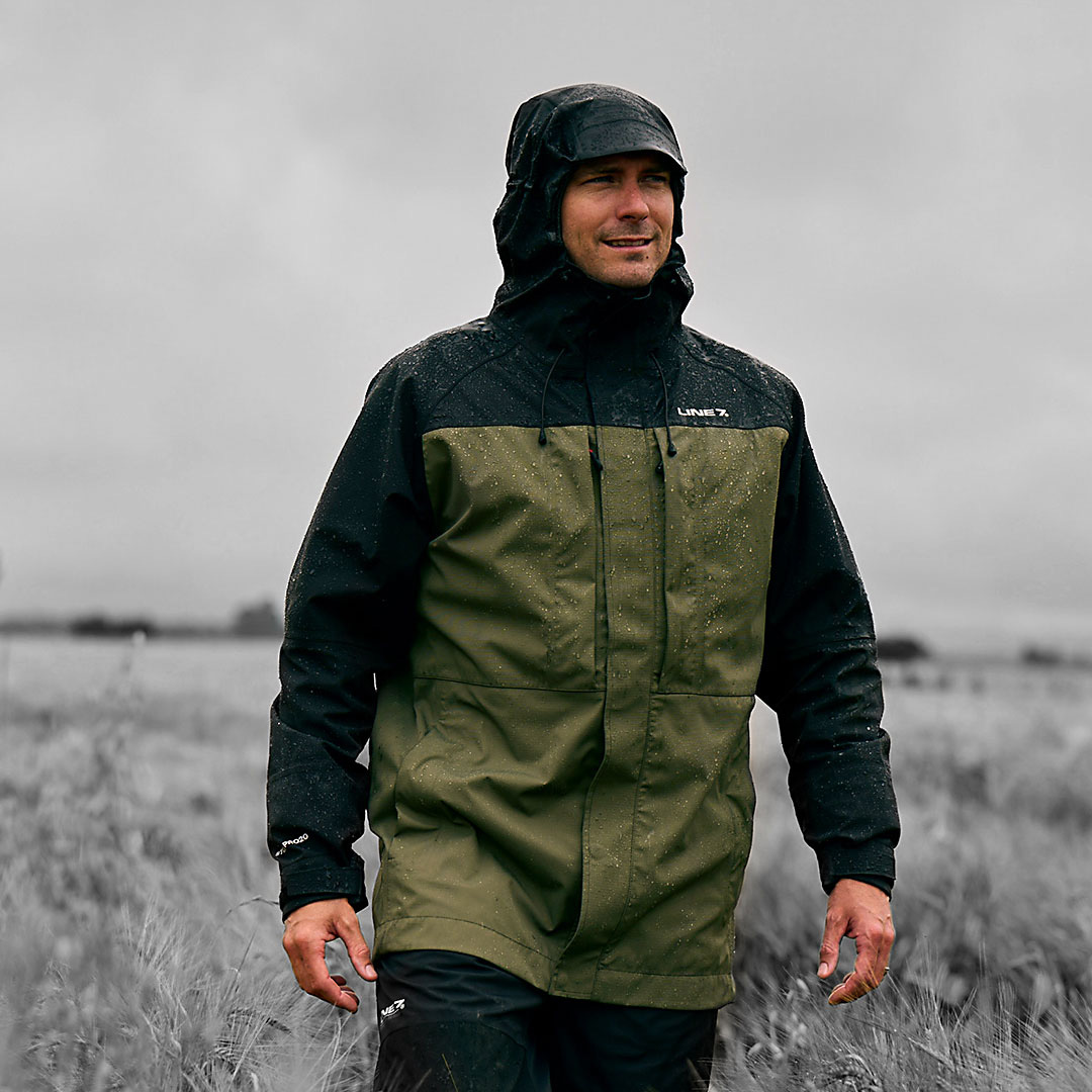 Line 7 Storm Pro20 Waterproof Mens Jacket, Wet Weather Clothing, Daviesway  - Daviesway