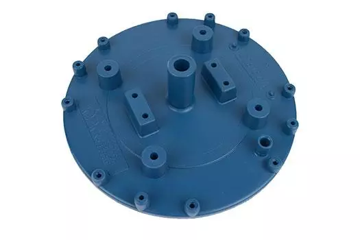 Base plate with hose mount nipple