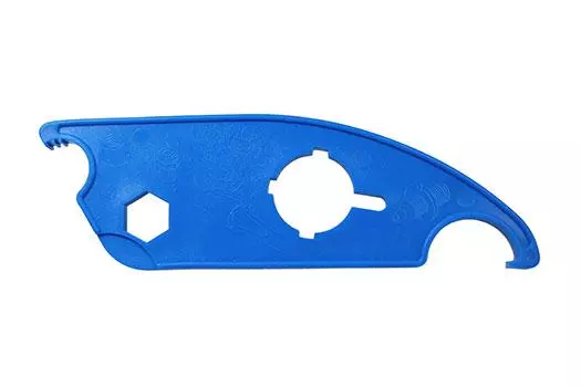 AJS2055 Teat Spray Spanner Blue